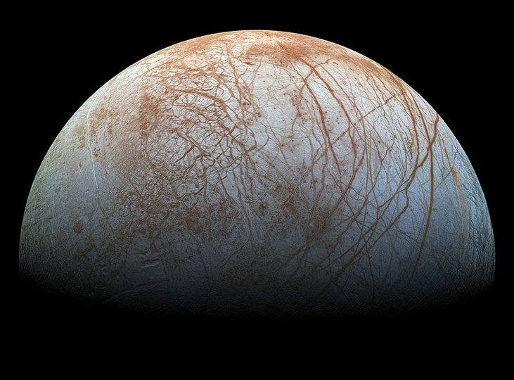 Специалисты Nasa нашли на спутнике Юпитера следы наличия океанов