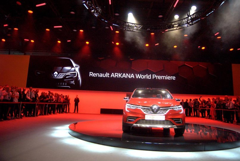 Кросс-седан Renault Arkana получит дисковые тормоза