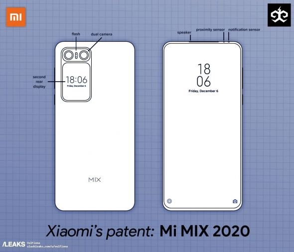 В Сети появилось изображение смартфона Xiaomi Mi Mix 4