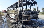 В Башкирии на ходу загорелся автобус с 22 пассажирами