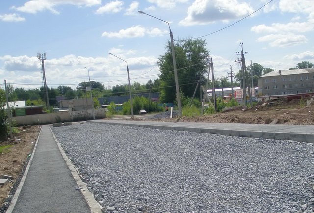 В Уфе возобновился ремонт дороги по улице Бородинской
