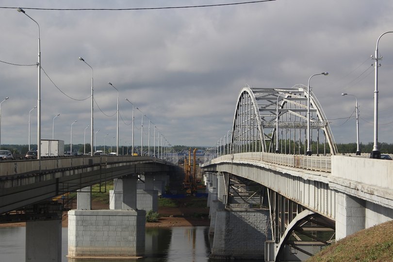Радий Хабиров сообщил о запуске движения на новом Бельском мосту
