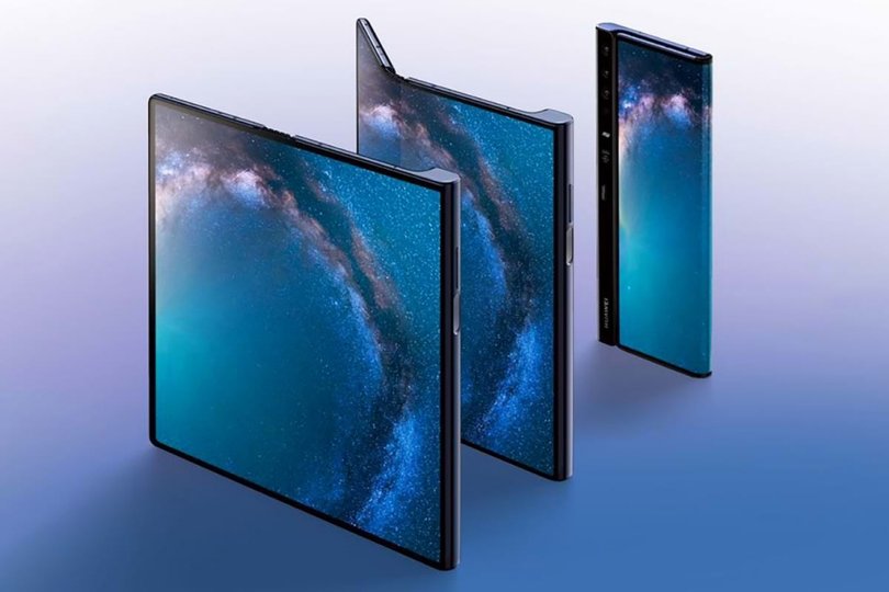 Компания Huawei представила складной смартфон с гибким дисплеем