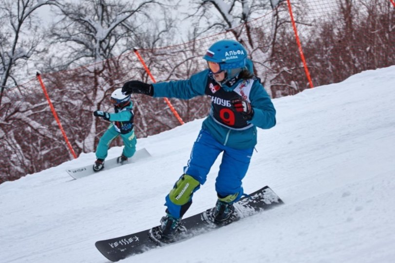 В Уфе проходят Всероссийские детские соревнования по сноуборду