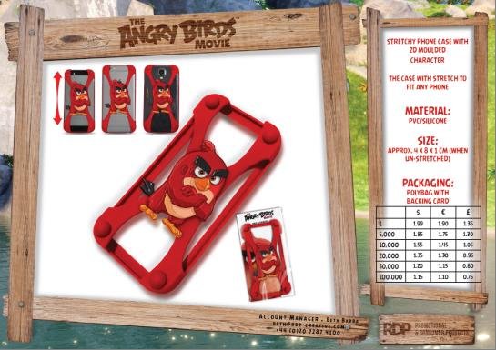Выиграйте универсальный чехол для смартфона от создателей анимационной комедии «Angry Birds в кино»!