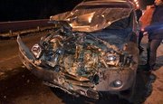 В Уфе при столкновении автомобиля и трактора пострадал трехлетний ребенок
