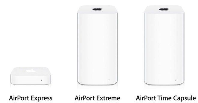 Компания Apple сняла с продажи фирменные роутеры AirPort
