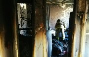 В Башкирии во время пожара эвакуировали 10 человек, в том числе детей и беременную женщину