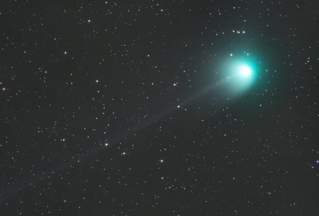 Сегодня жители Башкирии смогут увидеть яркую зеленую комету