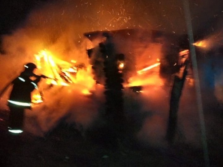 Житель Башкирии заживо сгорел в огне