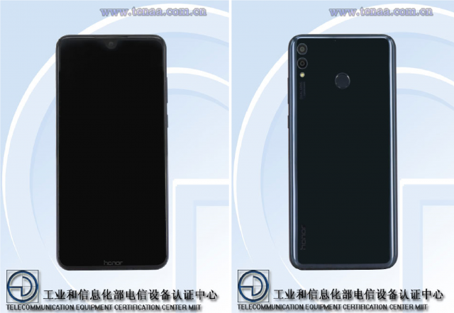 В базе TENAA появился новый смартфон Huawei Honor 8X 