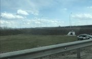 Видео: В Уфе на Оренбургском тракте легковушка улетела в кювет