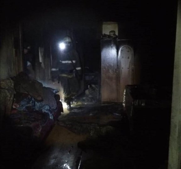 В Башкирии в пожаре в собственном доме погибла женщина