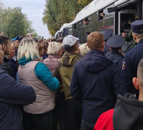 Мобилизованные жители Башкирии отправились на Украину