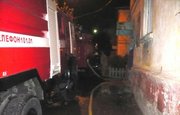 В ночном пожаре в Уфе пострадали мать с дочерью