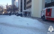 Из-за пожара на улице Ленина эвакуировали 35 человек