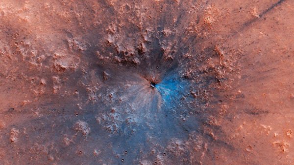 На Марсе обнаружен след мощного взрыва