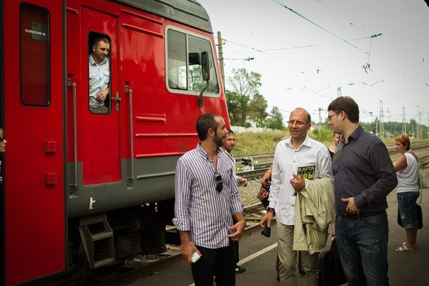 Эксперт по транспорту Лука Гуала во время своего визита в Уфу