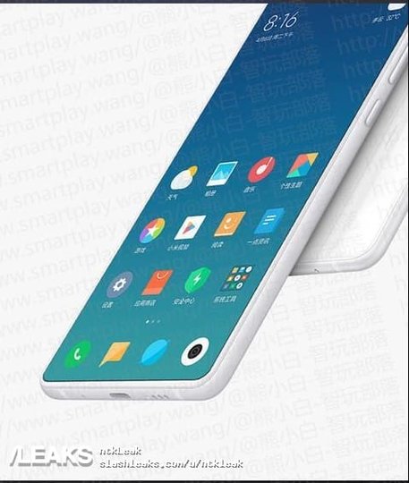 В сети Интернет появилось фото безрамочного смартфона Xiaomi Mi Mix 3