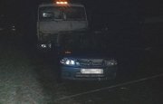В Башкирии на трассе легковушку отбросило на КамАЗы