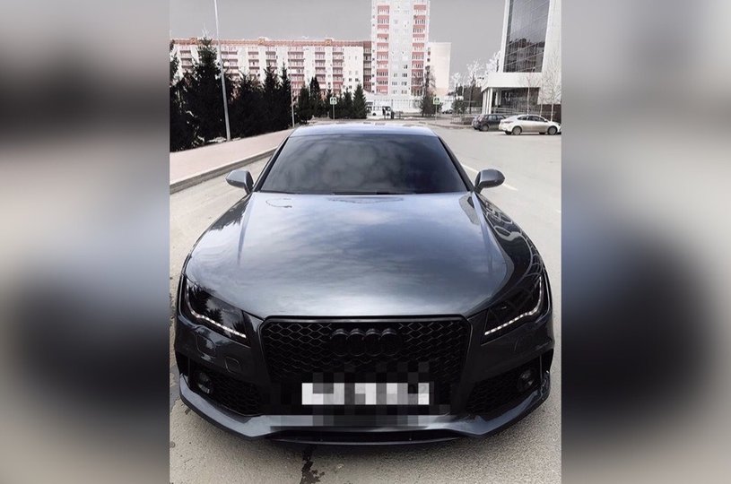 В Уфе осудили водителя, катавшегося по городу в тонированной Audi A7
