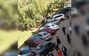 В Уфе пьяный водитель атаковал 6 припаркованных машин