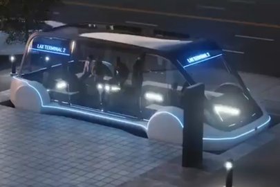 Илон Маск показал концепцию подземного электробуса