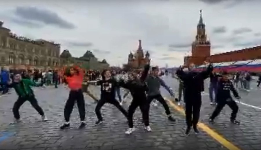 Ансамбль «Торатау» из Стерлитамака выступил на Красной площади в Москве