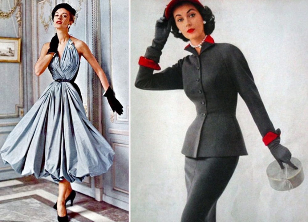 Платья мода 50 60 годы