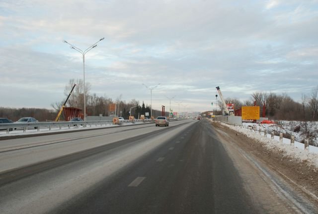 По дороге Уфа — аэропорт появится четыре надземных пешеходных перехода