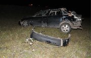 В Башкирии на трассе опрокинулся автомобиль, один человек погиб