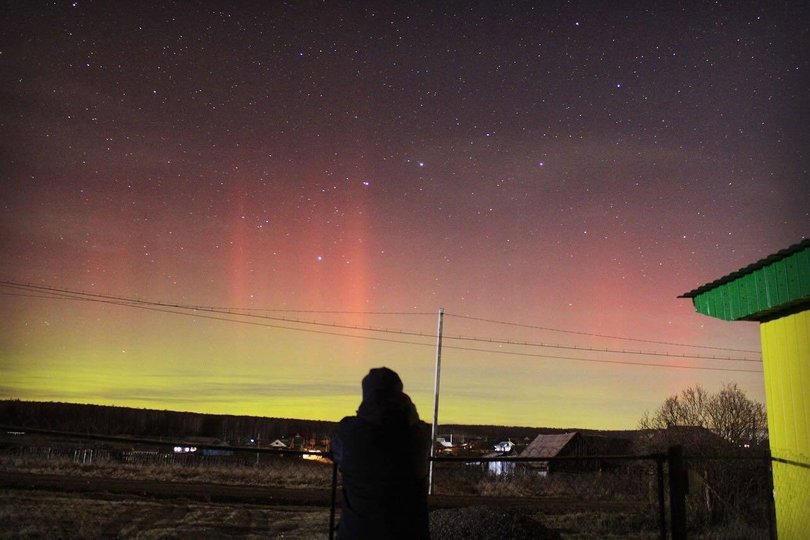 Сегодня уфимцы могут снова увидеть северное сияние