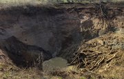 Удивительный случай: В Башкирии после паводка целое озеро ушло под землю
