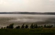 В Башкирии над озером пронесся смерч