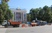 Городские службы устраняют повреждение ливневого коллектора на уфимской улице