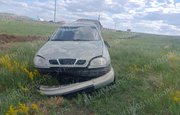 В Башкирии лишенный прав водитель съехал в кювет и перевернулся в своем автомобиле