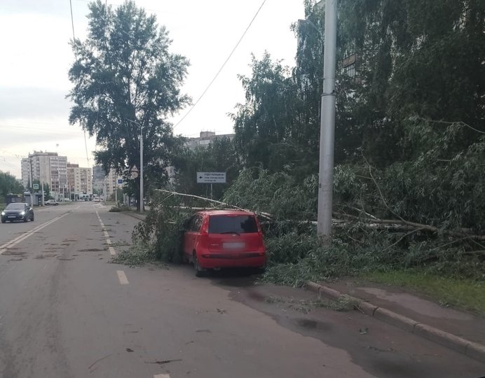 В Уфе рассказали об ущербе от прошедшей бури