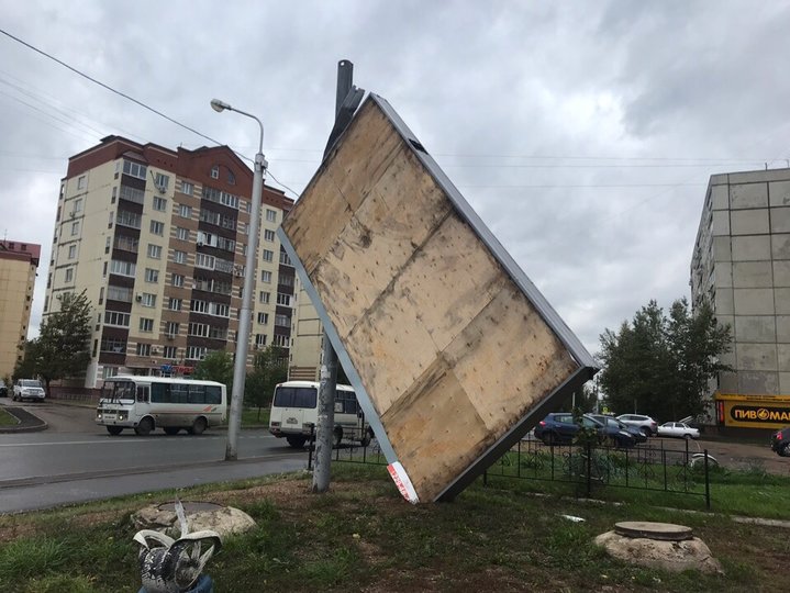 В МЧС Башкирии рассказали о последствиях штормового ветра