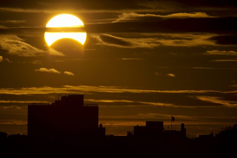 20 марта уфимцы смогут наблюдать фазы солнечного затмения