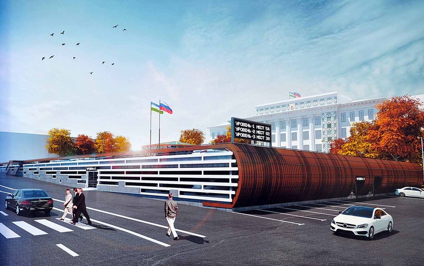 На месте Советской площади в Уфе могут построить большой гараж