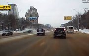В сети появилось видео массовой аварии на Проспекте Октября в Уфе