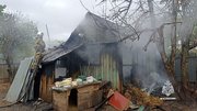 В Уфе две собаки погибли при пожаре в садовом доме 