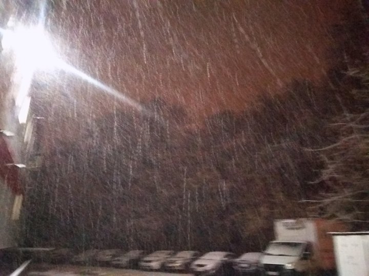 Фото: На Уфу опустился первый снег