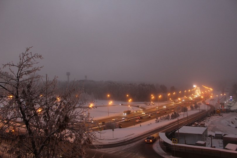 В Башкирии ожидаются густой туман и мороз