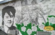 «Больше на жирную Земфиру похоже»: Жители Башкирии высказались о граффити с Юрием Шатуновым