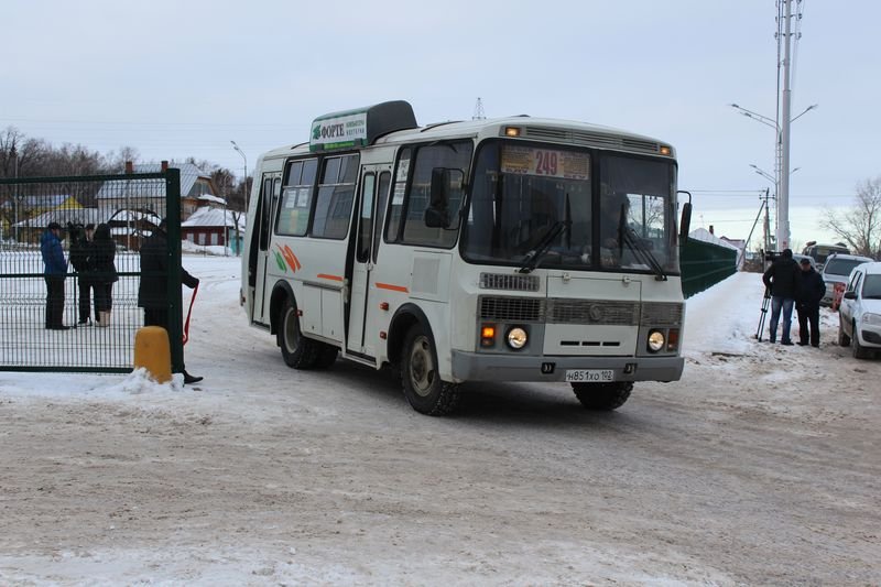 В центре Уфы открыли разворотную площадку для автобусов