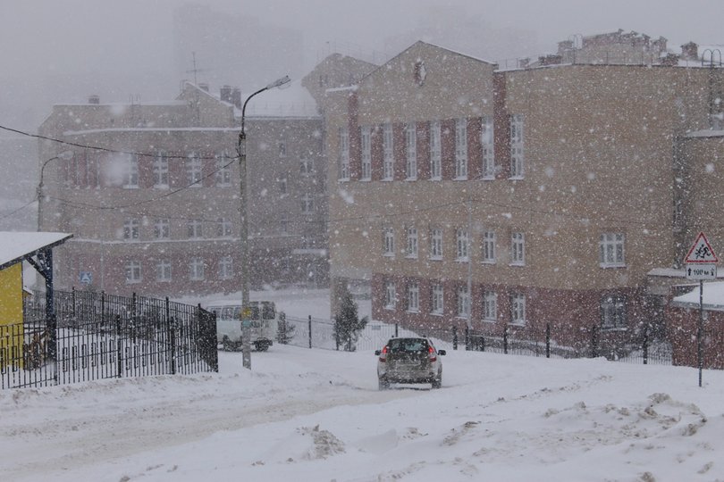 МЧС предупреждает о метели, снегопаде и сильном ветре в Башкирии