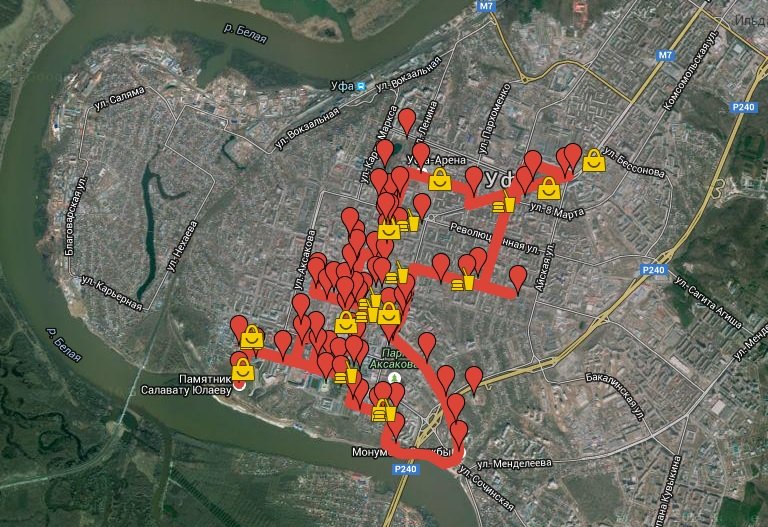 В Уфе разработан велосипедный туристический маршрут по центру города
