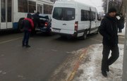 На проспекте Октября в Уфе в аварию попал пассажирский автобус