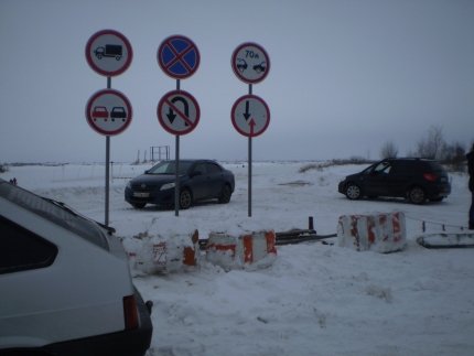 В Башкирии в целях безопасности закрыли переправу через реку Уфа